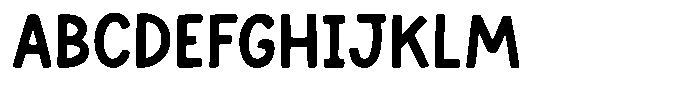 Vanilla Cupcake Font UPPERCASE