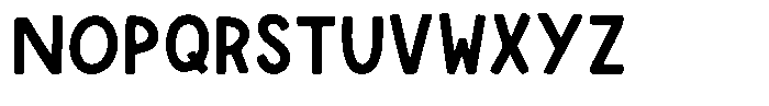 Vanilla Cupcake Font UPPERCASE