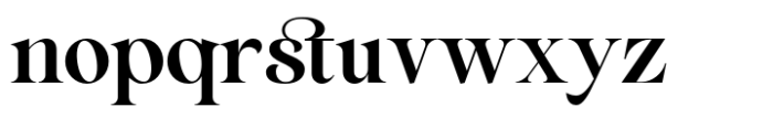 Vanilla Ravioli Regular Font LOWERCASE