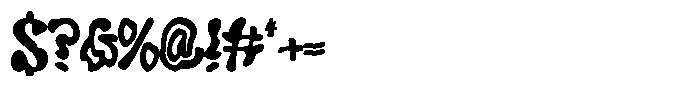 Vanita Psyc Bold Regular Font OTHER CHARS