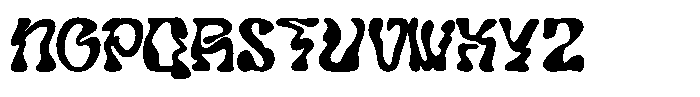 Vanita Psyc Bold Regular Font UPPERCASE