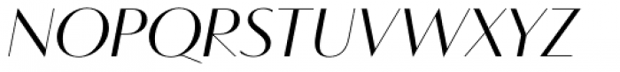 Vanitas Bold Italic Font UPPERCASE