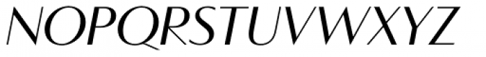 Vanitas ExtraBold Italic Font UPPERCASE