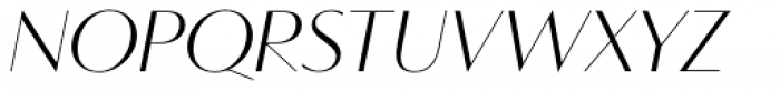 Vanitas Italic Font UPPERCASE