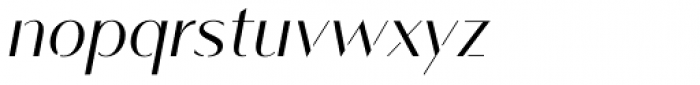 Vanitas Stencil Bold Italic Font LOWERCASE