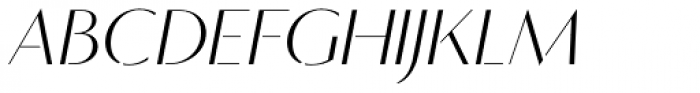 Vanitas Stencil Italic Font UPPERCASE