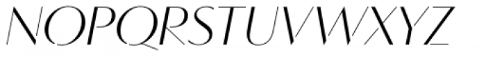 Vanitas Stencil Italic Font UPPERCASE