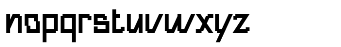 Vanmory Font LOWERCASE