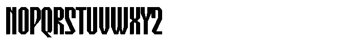 Vanta Font UPPERCASE