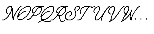 Vantage Costieno Italic Font UPPERCASE