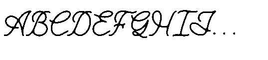Vantage Costieno Regular Font UPPERCASE