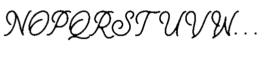 Vantage Costieno Regular Font UPPERCASE