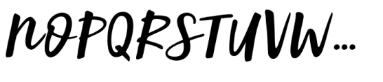 Vantasia Regular Font UPPERCASE