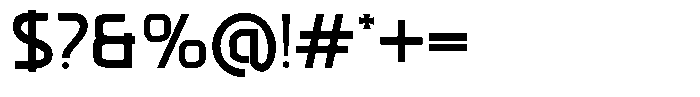 Vantheon Font OTHER CHARS