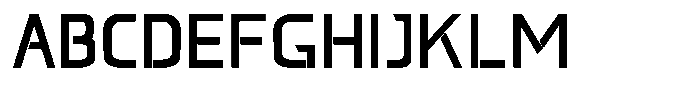 Vantheon Font UPPERCASE