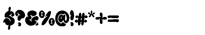 Vanto Polahe Regular Font OTHER CHARS