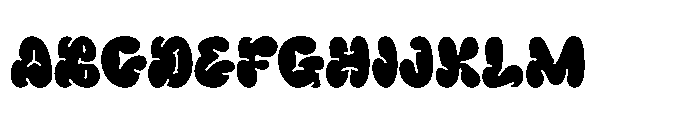 Vanto Polahe Regular Font UPPERCASE