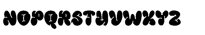 Vanto Polahe Regular Font UPPERCASE