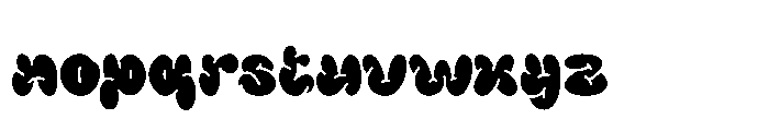Vanto Polahe Regular Font LOWERCASE
