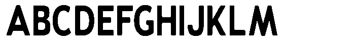 Vantori Smooth Black Condensed Font UPPERCASE