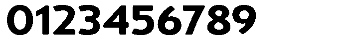 Vantori Smooth Black Expanded Font OTHER CHARS