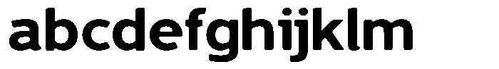 Vantori Smooth Black Expanded FONT