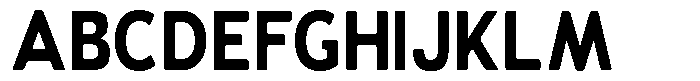 Vantori Smooth Black Semi Condensed Font UPPERCASE