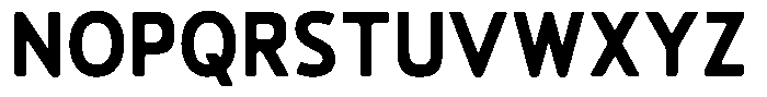 Vantori Smooth Black Semi Condensed Font UPPERCASE