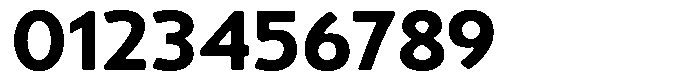 Vantori Smooth Black Semi Expanded Font OTHER CHARS