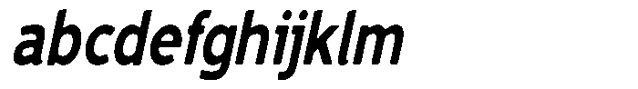 Vantori Smooth Black Slant Condensed FONT