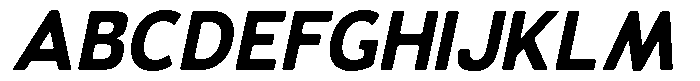 Vantori Smooth Black Slant Font UPPERCASE