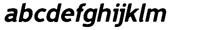 Vantori Smooth Black Slant FONT