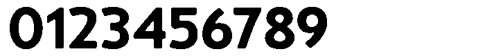 Vantori Smooth Black Font OTHER CHARS