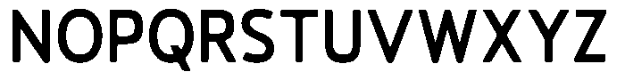 Vantori Smooth Bold Semi Condensed Font UPPERCASE