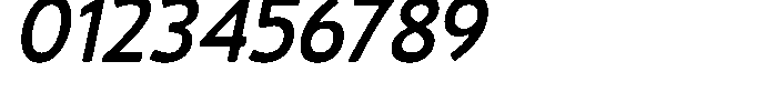 Vantori Smooth Bold Slant Semi Conde Font OTHER CHARS