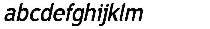Vantori Smooth Bold Slant Semi Conde FONT