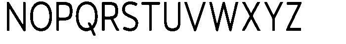 Vantori Smooth Condensed Font UPPERCASE