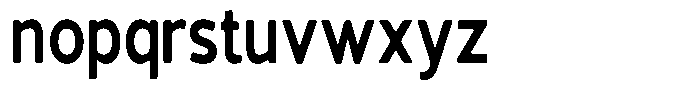 Vantori Smooth Extra Bold Condensed Font LOWERCASE