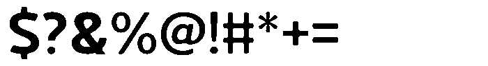 Vantori Smooth Extra Bold Semi Expan Font OTHER CHARS