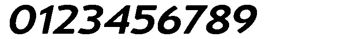 Vantori Smooth Extra Bold Slant Expan Font OTHER CHARS