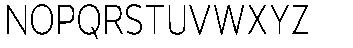 Vantori Smooth Extra Light Condensed Font UPPERCASE