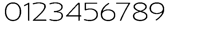 Vantori Smooth Extra Light Expanded Font OTHER CHARS