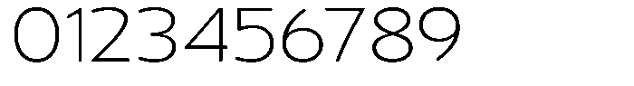 Vantori Smooth Extra Light Semi Expan Font OTHER CHARS
