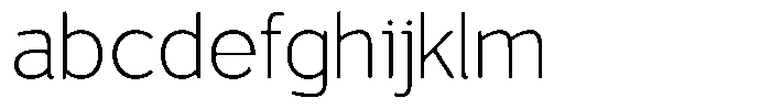 Vantori Smooth Extra Light Semi Expan FONT