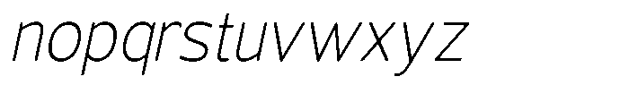 Vantori Smooth Extra Light Slan Sem Con Font LOWERCASE