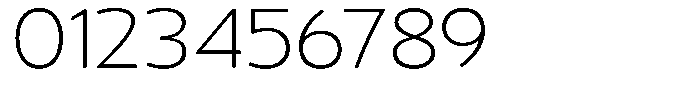 Vantori Smooth Extra Light Font OTHER CHARS
