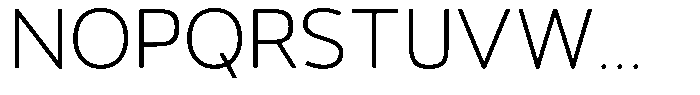 Vantori Smooth Extra Light Font UPPERCASE