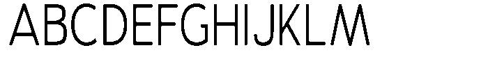 Vantori Smooth Light Condensed Font UPPERCASE
