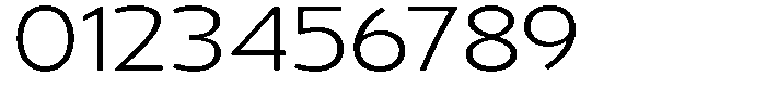 Vantori Smooth Light Expanded Font OTHER CHARS