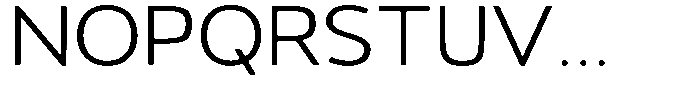Vantori Smooth Light Expanded Font UPPERCASE